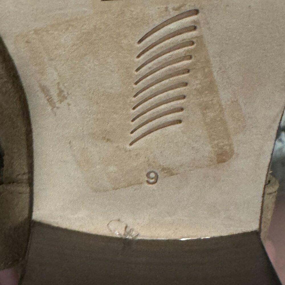 Paige Edie Ankle Boots Womens Brown Suede Leather Square Toe Bootie, Size 9 NWOB - Picture 10 of 10